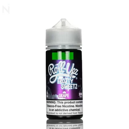 Juice Roll Upz E-Liquid - Grape Frozty - 100mL - 6mg