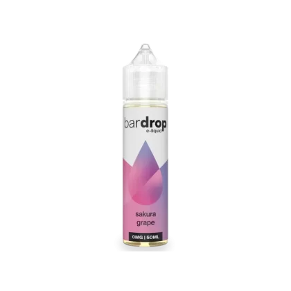 Sakura Grape Shortfill E-Liquid by Bar Drop 50ml - Eliquidsupply