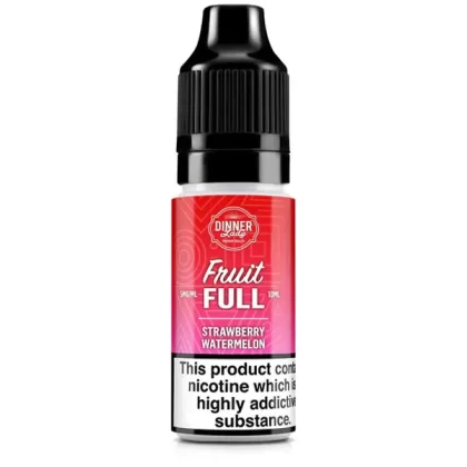 Strawberry Watermelon Fruit FULL Nic Salt E-Liquid by Dinner Lady