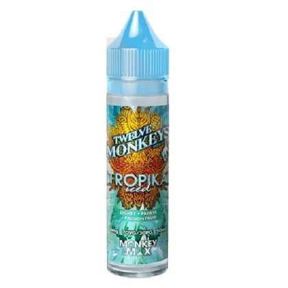 TROPIKA ICED E LIQUID BY TWELVE MONKEYS 50ML 70VG