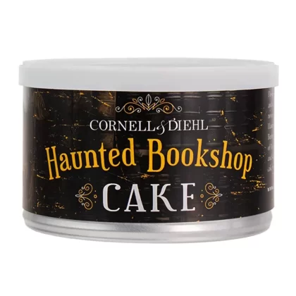 Cornell & Diehl Haunted Bookshop Cake Pipe Tobacco - Product#Haunted Bookshop Cake~Packaging#2oz Tin