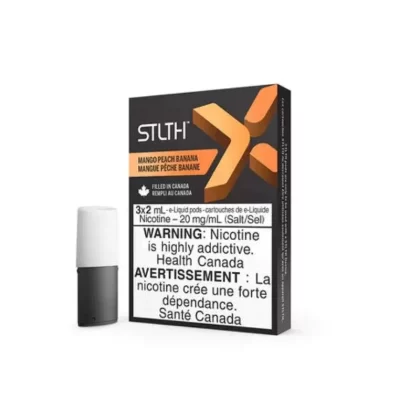 STLTH X Mango Peach Banana Pods (3 Pack)