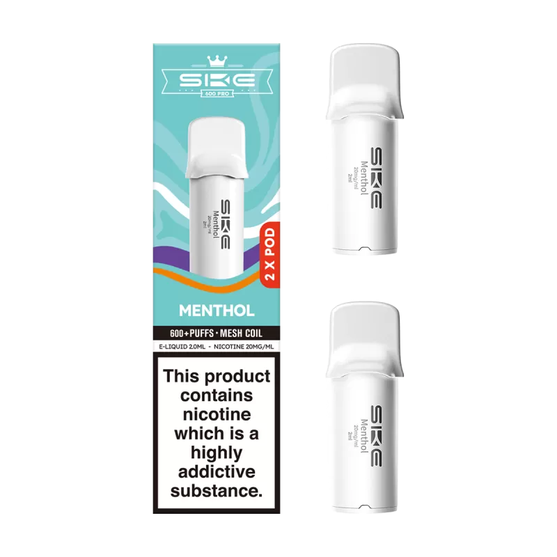 Menthol SKE 600 Pro Pods - Ecigwizard