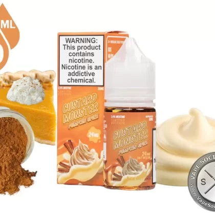 Pumpkin Spice Custard Monster Salt 30ml