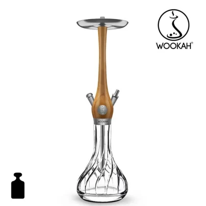 Wookah Heavy Crystal Venti Iroko - Wookah / Edelstahl / Holz