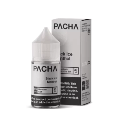 Pacha Salt E-Liquid – Black Ice Menthol 30ml