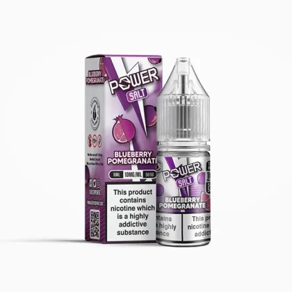 JNP Power Salts Blueberry Pomegranate E Liquid 10ml - Nicotine Strength#20mg>10mg