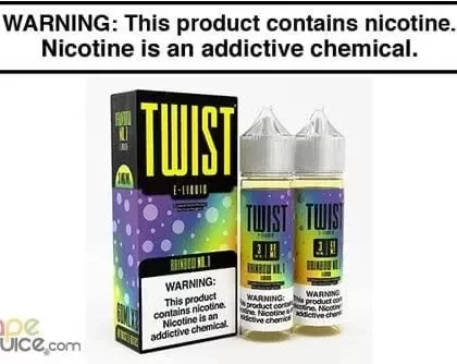 RAINBOW NO. 1 BY TWIST E LIQUID 120ML - Vapejuice