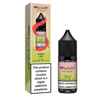 Elux Legend Cherry Lime Nic Salt E-Liquid - Vape Product, Vape Product