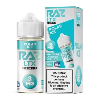 Pod Juice X Raz LTX Polar Ice Tobacco Free Nicotine 100ML E-Juice - Eliquidsupply