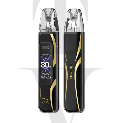 OXVA XLIM PRO 3 POD VAPE KIT - Select Your Colour#BLACK CARBON>PINK SILK>PRO CARBON>PURPLE SILK>SKY BLUE>TITANIUM SILK>Blackcurrant Passionfruit>Blue Sour Razz Watermelon>Blueberry Peach Fiz