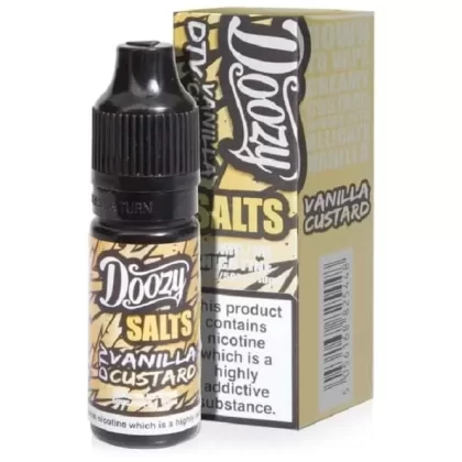 Doozy Vape Co Vanilla Custard Nic Salt E Liquid (10ml)