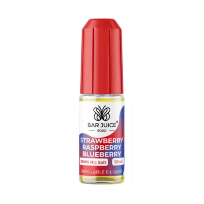 Bar Juice 5000 Salt Nicotine Strawberry Raspberry Blueberry 10mg / 20mg - Vape Product, Vape Product