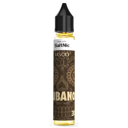 VGOD SALTNIC BROWN CUBANO 30ML (25MG-50MG) - Vape Product, Vape Product