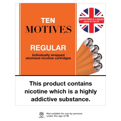 10 Motives Regular Refills - Vapeshop Co