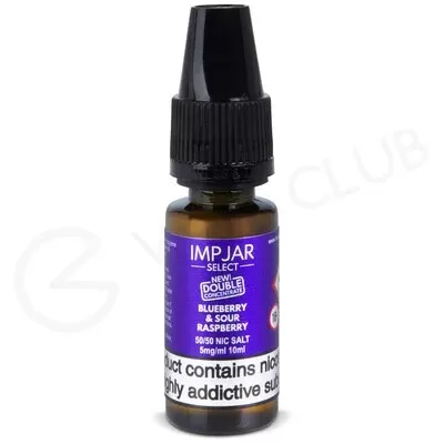 Blueberry & Sour Raspberry Nic Salt E-Liquid by Imp Jar Select
