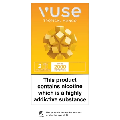 Vuse Pro Pods vPro Tropical Mango - 10mg - Vape Product (F82EBA)