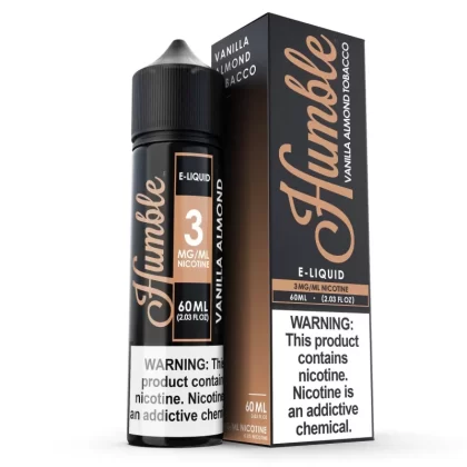 Humble Juice Co - Vanilla Almond Tobacco - 60ML E-Liquid - 3MG