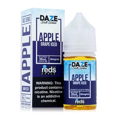 Reds Grape Iced by 7 Daze Salt E-Liquid