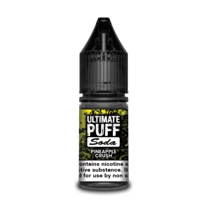 Ultimate Puff Soda Pineapple Crush 10ml Vape Juice - 10 Pack - Strength 3mg