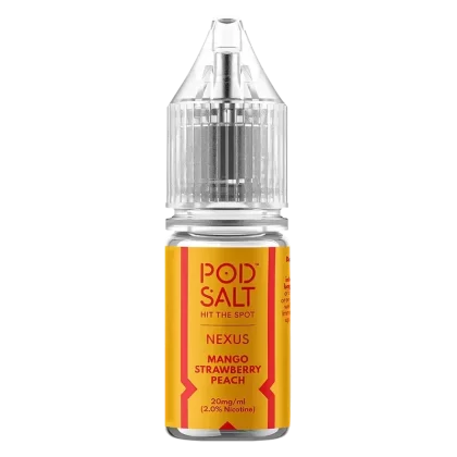Pod Salt Nexus Mango Strawberry Peach Nic Salt Vape Juice