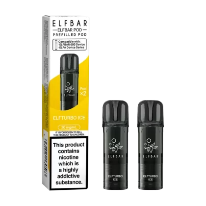 Elfturbo Ice Elfbar 600 Pods - Ecigwizard