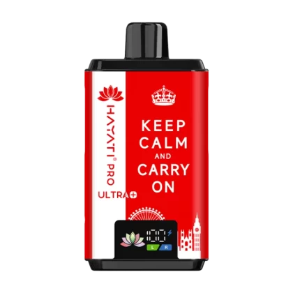 Hayati Pro Ultra Plus 25000 London Souvenir Edition - Blueberry Raspberry - St Georges Cross - Ecigwizard