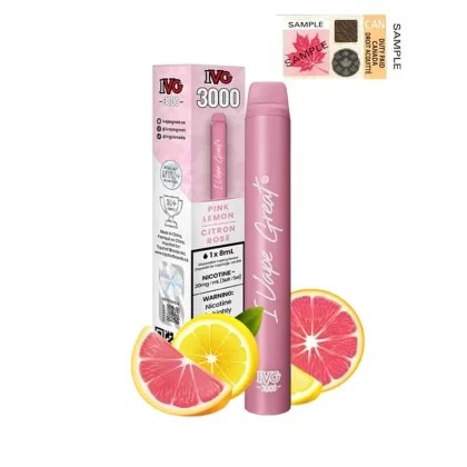 IVG 3000 – PINK LEMON
