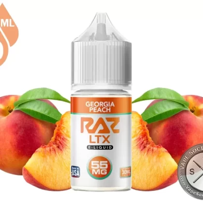 Georgia Peach Pod Juice x RAZ LTX Salt 30ml