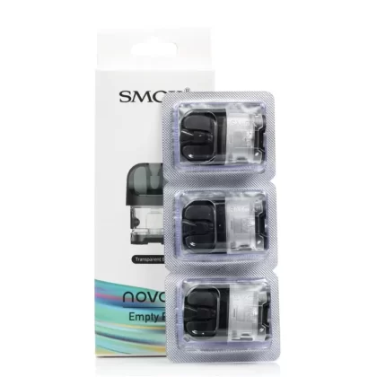 SMOK Novo 4 Replacement Empty Pod Cartridge 2ml (3pcs/pack) - Ecigpremium