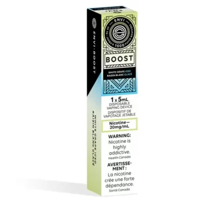 ENVI BOOST 1500 – WHITE GRAPE ICED