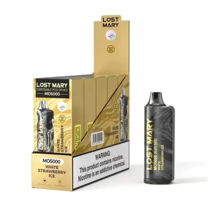 Lost Mary MO5000 White Strawberry Ice Vape