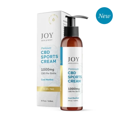 Joy Organics CBD Sports Cream - Flavor#Cool Menthol