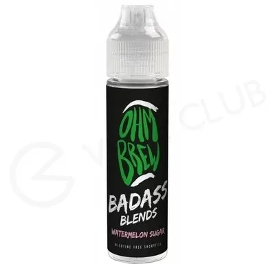 Watermelon Sugar Shortfill E-Liquid by Ohm Brew Badass Blends 50ml
