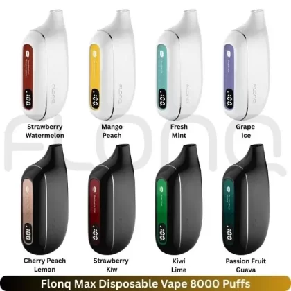 Flonq Max Disposable Vape 8000 Puffs