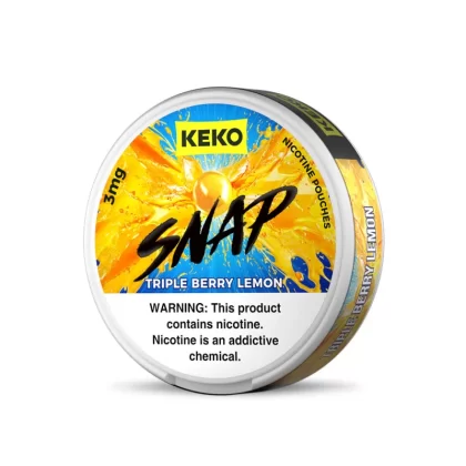 KEKO "SNAP" - Triple Berry Lemon - Nicotine Pouch (15 Count)