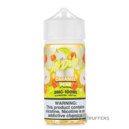 Hi-Drip – Caramel Pear 100mL - Nicotine Strength#0mg>3mg>6mg