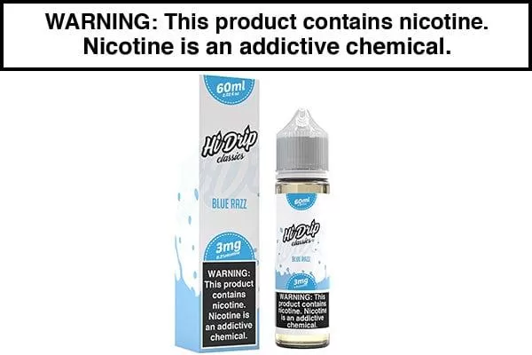 BLUE RAZZ BY HI-DRIP CLASSICS 60ML - Vapejuice