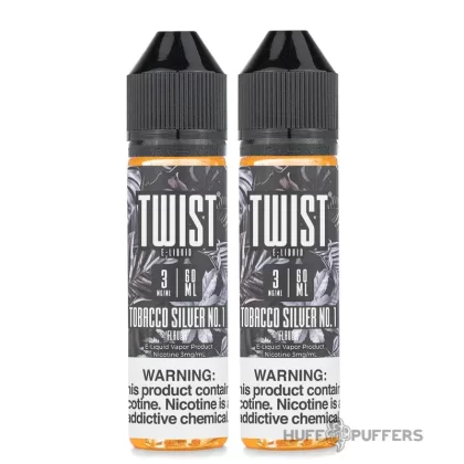 Twist E-Liquid – Tobacco Silver No. 1 120mL - Nicotine Strength#0mg>3mg>6mg>12mg>18mg