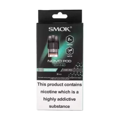 Smok Novo CLX Replacement Pods 2ml – 3 Pack