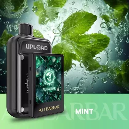 ALIBARBAR UPLOAD 25000 PUFFS – Mint - Oil Tank + Screen, Oil Tank Only