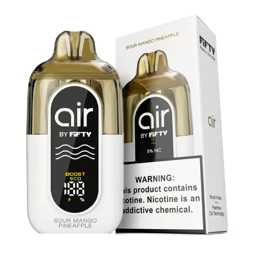 Sour Mango Pineapple Disposable Vape by Fifty Bar Air - Image 2
