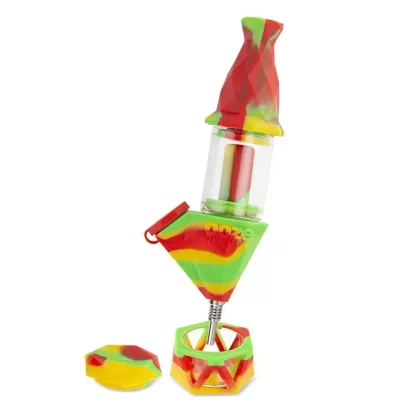 Ooze Bectar Silicone Water Pipe n Nectar Collector – 7in