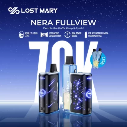 Lost Mary Nera Fullview 70K POD - Pink Lemonade