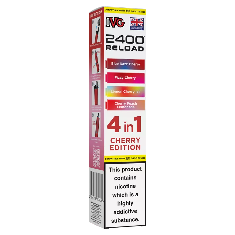 Cherry Edition IVG 2400 Refill Pods - Ecigwizard