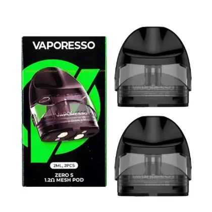 Vaporesso Zero S Replacement Pod Cartridge - 2 x Zero S Mesh 1.2 Ohms