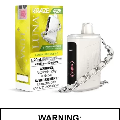 Lemon Lime Bae Ice Kraze Luna Disposable Vape