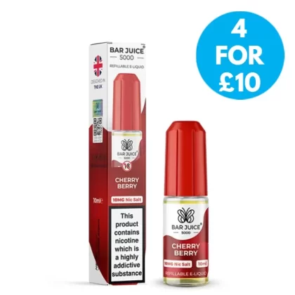 10mg Bar Juice 5000 10ml Nic Salts - Vape Co