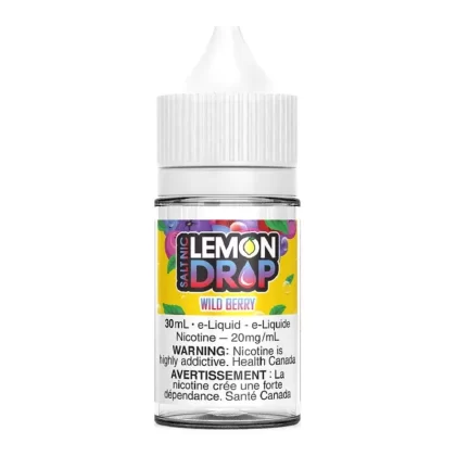 Lemon Drop Salt E-Liquid – Wild Berry 30ml - Nicotine Strength#12mg/ml>20mg/ml>BOLD 50
