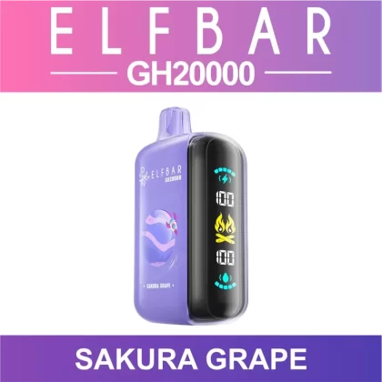 ELF BAR GH20000 Disposable Vape – Sakura Grape